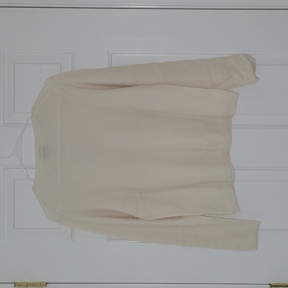 Charter Club Cashmere Sweater Size P/L Ivory NWT - Picture 2 of 4